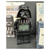 Star Wars Collector Lot: LEGO Visual Dictionary, Revenge of the Sith Book, Darth Vader LEGO Clock, Death Star Candle