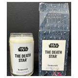 Star Wars Collector Lot: LEGO Visual Dictionary, Revenge of the Sith Book, Darth Vader LEGO Clock, Death Star Candle