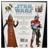 Star Wars Collector Lot: LEGO Visual Dictionary, Revenge of the Sith Book, Darth Vader LEGO Clock, Death Star Candle