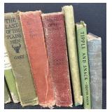 Collection of 12 Vintage Hardcover Books Poetry and Novels