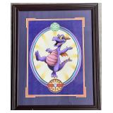 Framed Disney Figment Print by Uminga Imagination Institute