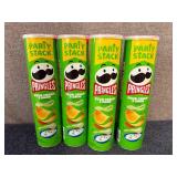 4 Cans of Sour Cream And Onion Pringles