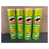 4 Cans of Sour Cream And Onion Pringles