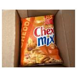 8 Pouches Of Chex Mix Cheddar
