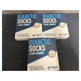 3 X 4Ct Pack Of Diabetic Socks