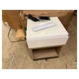 King Sized Bedside Table With Charging Port