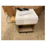 King Sized Bedside Table With Charging Port