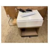 King Sized Bedside Table With Charging Port