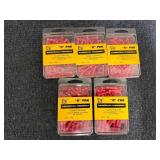 5 X 100Ct Packs Of Solderless Terminals