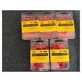 5 X 100Ct Packs Of Solderless Terminals