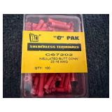 5 X 100Ct Packs Of Solderless Terminals
