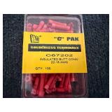 5 X 100Ct Packs Of Solderless Terminals