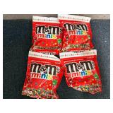 4 Bags Of Mini Peanut Buttter M&M