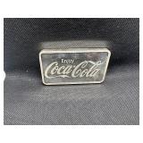 Coca-Cola 10 oz .999 Fine Silver Bar
