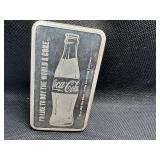 Coca-Cola 10 oz .999 Fine Silver Bar