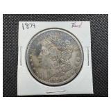 1879 Toned Morgan Silver Dollar