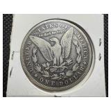 1890 O Morgan Silver Dollar