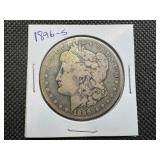 1896 S Morgan Silver Dollar