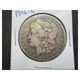 1896 S Morgan Silver Dollar