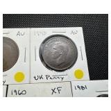 Five Older British Coins