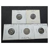 Five Tougher Find Transit Tokens