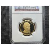10th President James Garfield 2011 S $1 NGS Early Releases PF69 Ultra Cameo