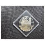 1977 Sterling Silver Jimmy Carter Inauguration Scarce Medallion .73 ASW