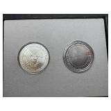 Happy Birthday Bundle - Two 1 oz Silver Rounds 1998 Eagle and 1996 Birthday Round