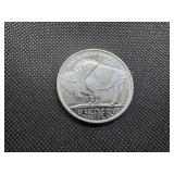 2013 BU 1 oz Silver Round Buffalo Design