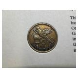 1984 Friendship Medallion of the Olympic Games