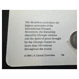 1984 Friendship Medallion of the Olympic Games