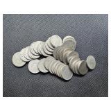 Tube of 43 V Nickels