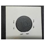 1940 Third Reich Germany 10 Reichspfennig