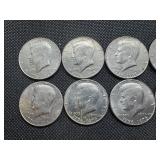 Ten Bicentennial 50 Cent Pieces