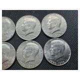 Ten Bicentennial 50 Cent Pieces