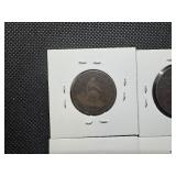 Four Older Foreign Coins - Portugal, Spain, Mexico