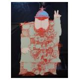 Mark Brown Prussian Peace Soldier Screen Print Art