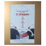 Dr. Strangelove 1964 Movie Promo Flyer Framed