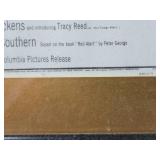 Dr. Strangelove 1964 Movie Promo Flyer Framed