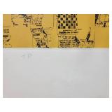 Chess Principles Developed Framed Test Print Artwork by D Stein