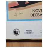 1987 Grand Bahama Vintage Grand Prix Signed Framed Poster