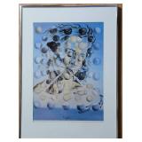 Framed Salvador Dalí Galatea of the Spheres Lithograph, Numbered Edition 16/19
