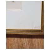 Salvador Dalí The Simoniacs (Inferno Canto 19) Ltd Ed Woodcut Print Framed