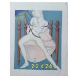 Salvador Dalí Allegory: Cecile