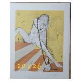 Salvador Dalí Original Art Print: Brave Cecile Limited Edition Hand-Signed 50/160