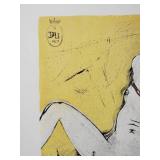 Salvador Dalí Original Art Print: Brave Cecile Limited Edition Hand-Signed 50/160