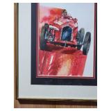 Framed Print Adieu, Guy Moll by Czech artist Theodor Pit?k