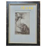 Mother Goose Signed Studio Proof by Philip Thompson 1966