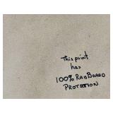 Men in Line Original Acrylic on Board Signed D. Hofman 1967