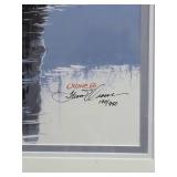 Philip Crowe Wildlife Print Woodies at Lost Lake Signed Numbered 190/950, COA